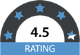 4.5 Star Rating